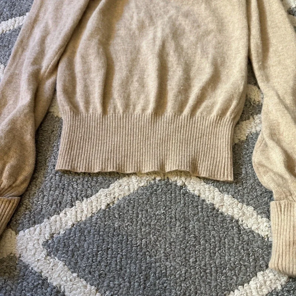 RARE Frankie‎ Morello Milan Woman's Ruffled Pullover Wool Blend Sweater XS